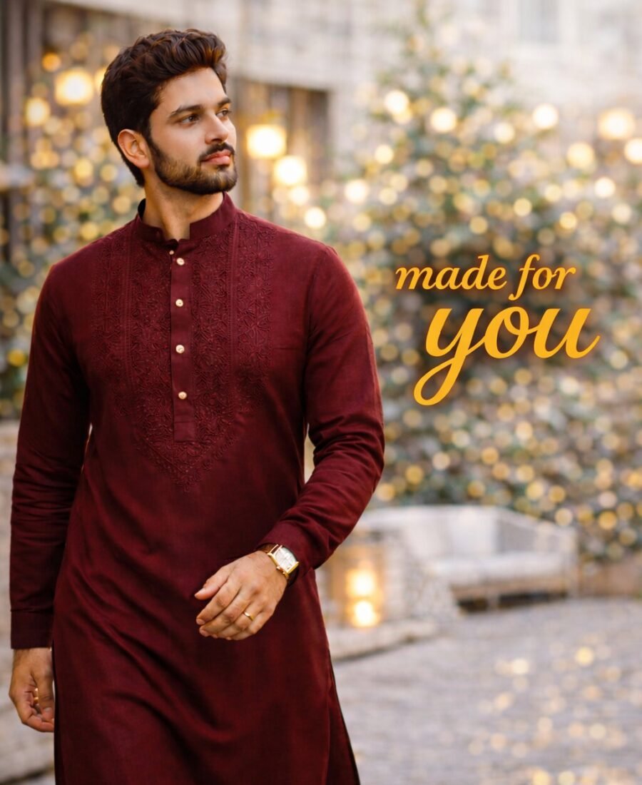 Dark Red Punjabi - RB 12
